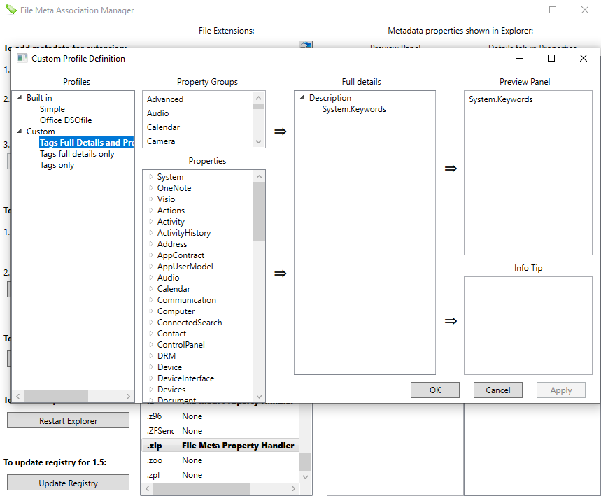 Tagging Files With Windows 10